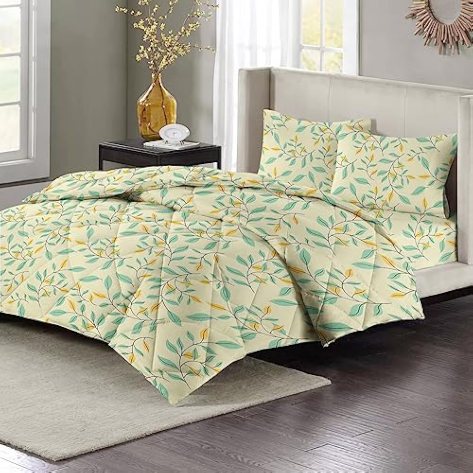 Reversible Microfiber AC Comforter, King Size