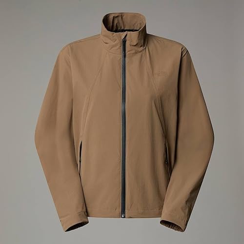 The North Face Women's Dome Wind Jacket, Latte, XL