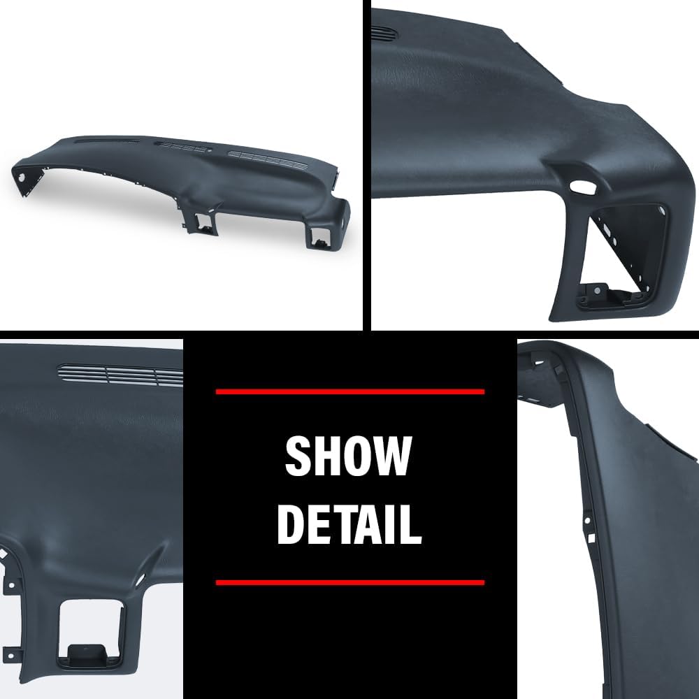 ANDPLAY Upper Dashboard Dash Cover Cap Compatible with Chevy Silverado GMC Sierra 1500 2500HD 1999-2006 Fit Chevy Silverado GMC Sierra 3500 2001-2006 Fit Chevy Avalanche 1500 2002-2006 Blue