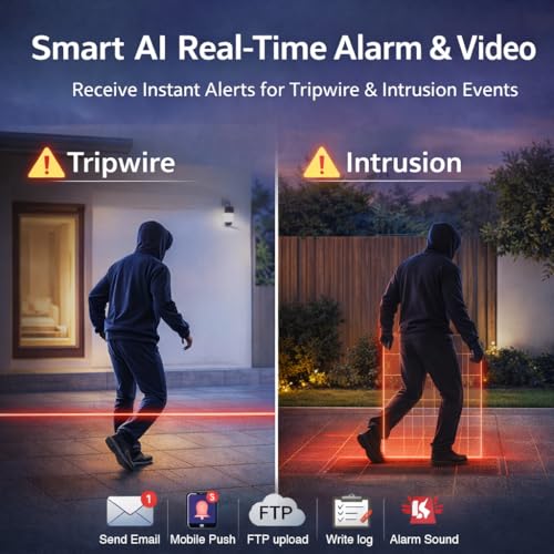 Image of 4K Mini PTZ Security Camera, 20X Optical Zoom Outdoor PoE Camera, Compact Pan Tilt Zoom Camera with Dual-Light Color Night Vision, Two-Way Audio, ONVIF, IP66 Waterproof, Remote Access (305-D20X 4K)