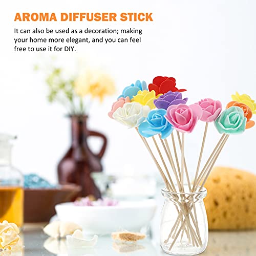 Difusor de aroma con 12 varillas de ratán mixtas miniatura 5