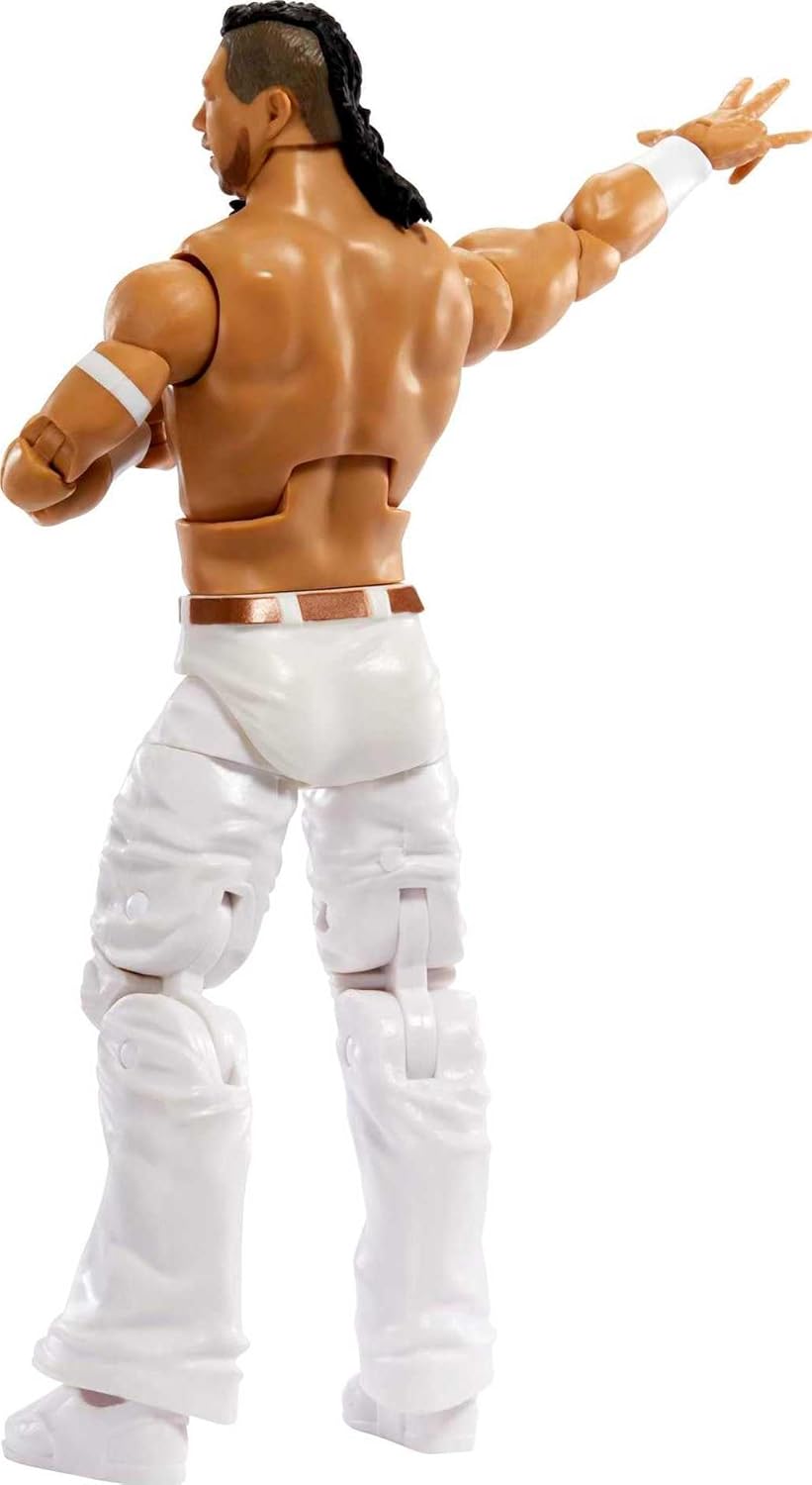 Mattel WWE King Nakamura Elite Collection Action Figure, 6-inch Posable Collectible Gift for WWE Fans Ages 8 Years Old & Up