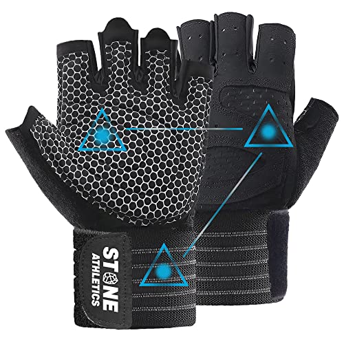 Weightlifting Gloves for Men & Women with Wrist Wrap Support, ...