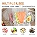 Wevac Vacuum Sealer Bags – 50 Count (6″×10″), Heavy-Duty BPA-Free Food Storage Bags, Puncture-Resistant, Freezer & Sous Vide Safe, Compatible with All Vacuum Sealers