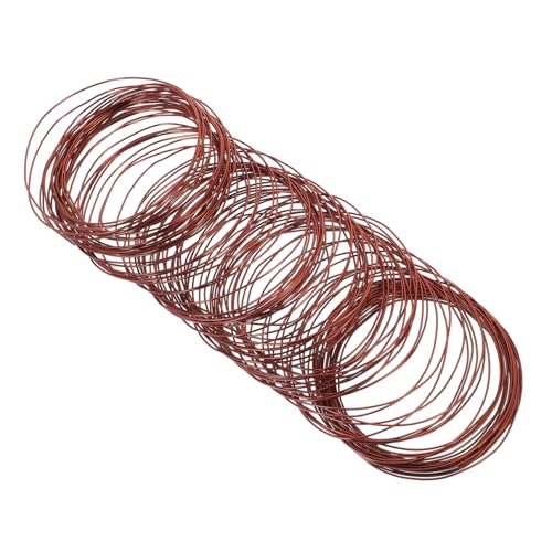 ibasenice 1 Rollo De Alambre De Aluminio para Floristería Alambre De Aluminio para Entrenamiento De Bonsáis Alambre para Árboles De Bonsái Alambre para Línea De Bonsái Alambre para