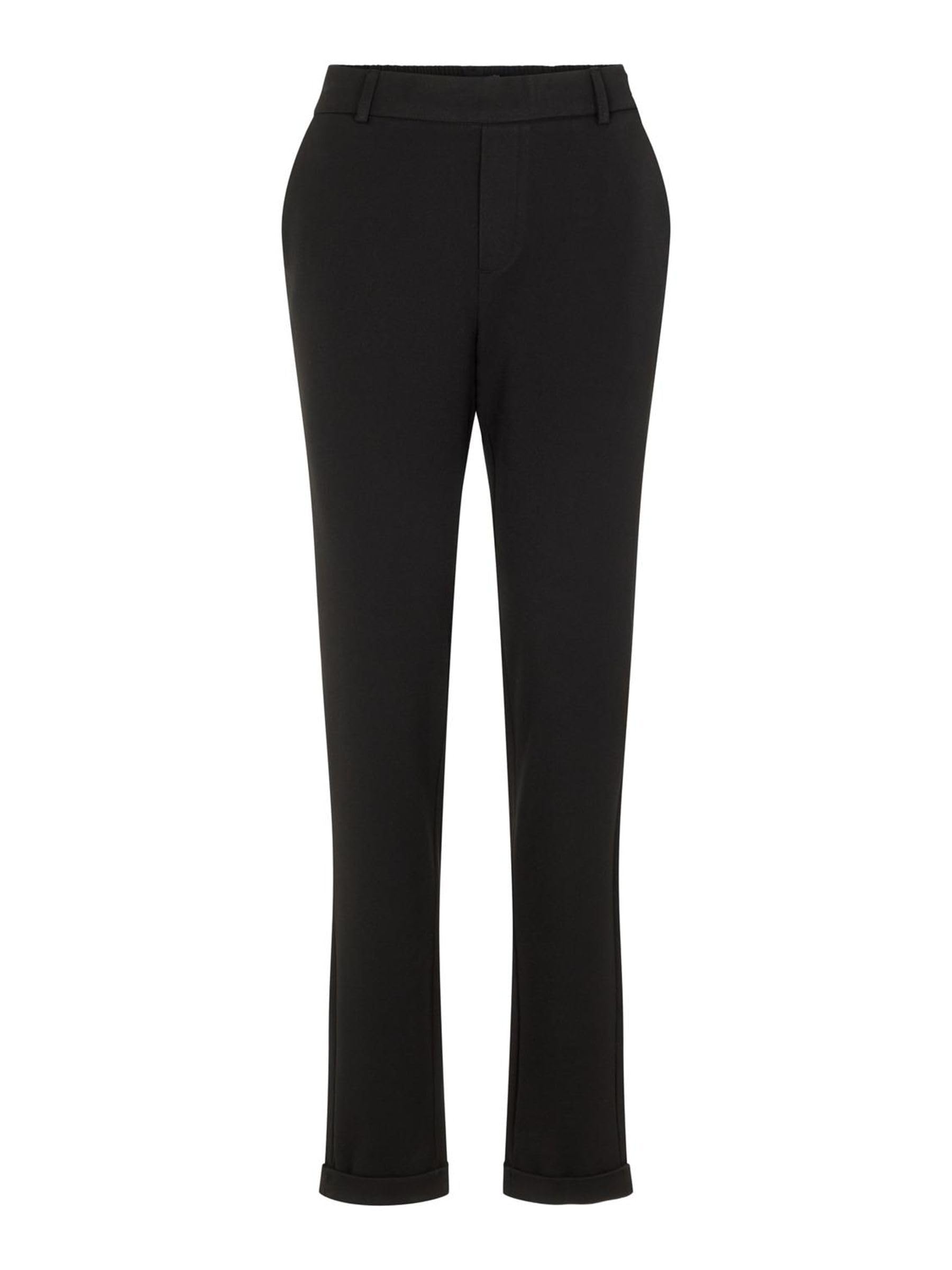 Vero Moda Women's Black Woven Straight Leg Trousers in Size 27 L28, Sports Direct