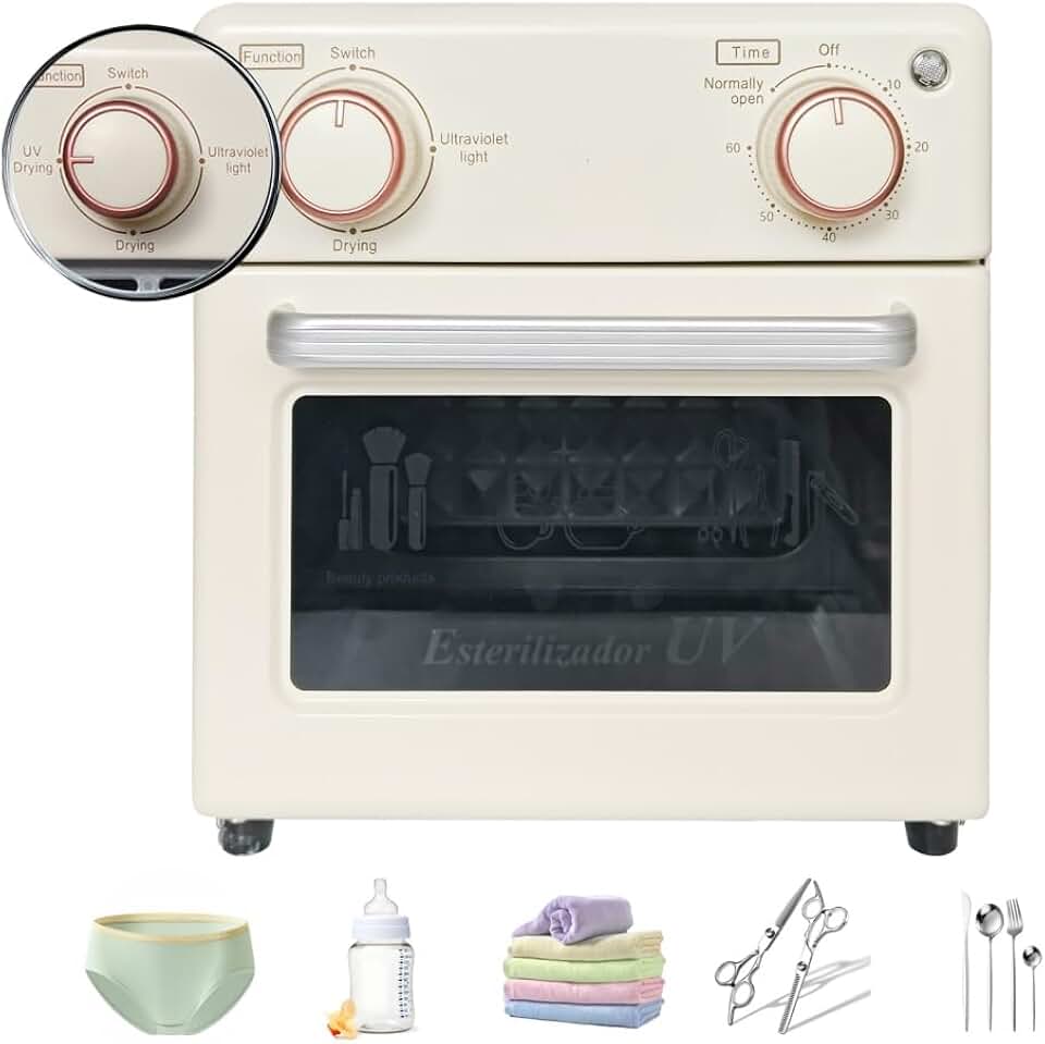 Esterilizador duplo UV de alta temperatura 10L