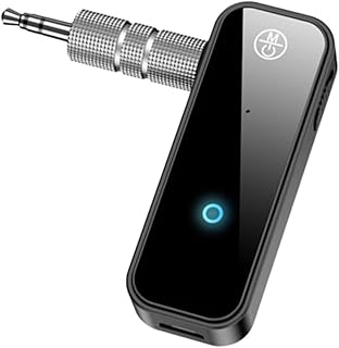 UKCOCO 1 Conjunto Adaptador Adaptador De Computador Receptor Wi-Fi Para PC Receptor Em Casa Transmissor Sem Fio 50 Receptor De Áudio Receptor De Áudio Do Carro Plástico Preto Adaptador