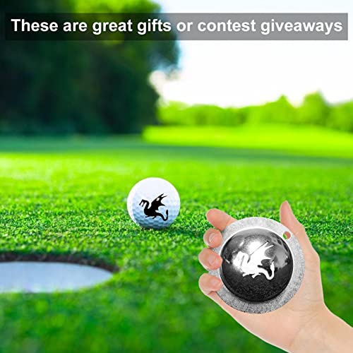A/A Stainless Steel Cup Golf Ball Marker Stencil Personalized Golf Balls Tool Alignment Tool Stainless Steel Golf Ball Marker Stamp (Dragon), One Size #TOP4