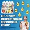 C.P. Sports Drink Syrup I Sciroppo senza zucchero per Vital Drink ARANCIA FRESH con vitamine I Concentrato da mescolare con acqua per bevande sportive I 2 litro + dosatore a pompa #3