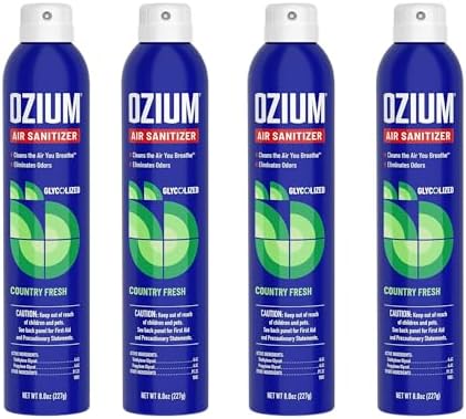 Ozium 8 Oz. Air Sanitizer for Homes, Cars, Offices and More, Coun...