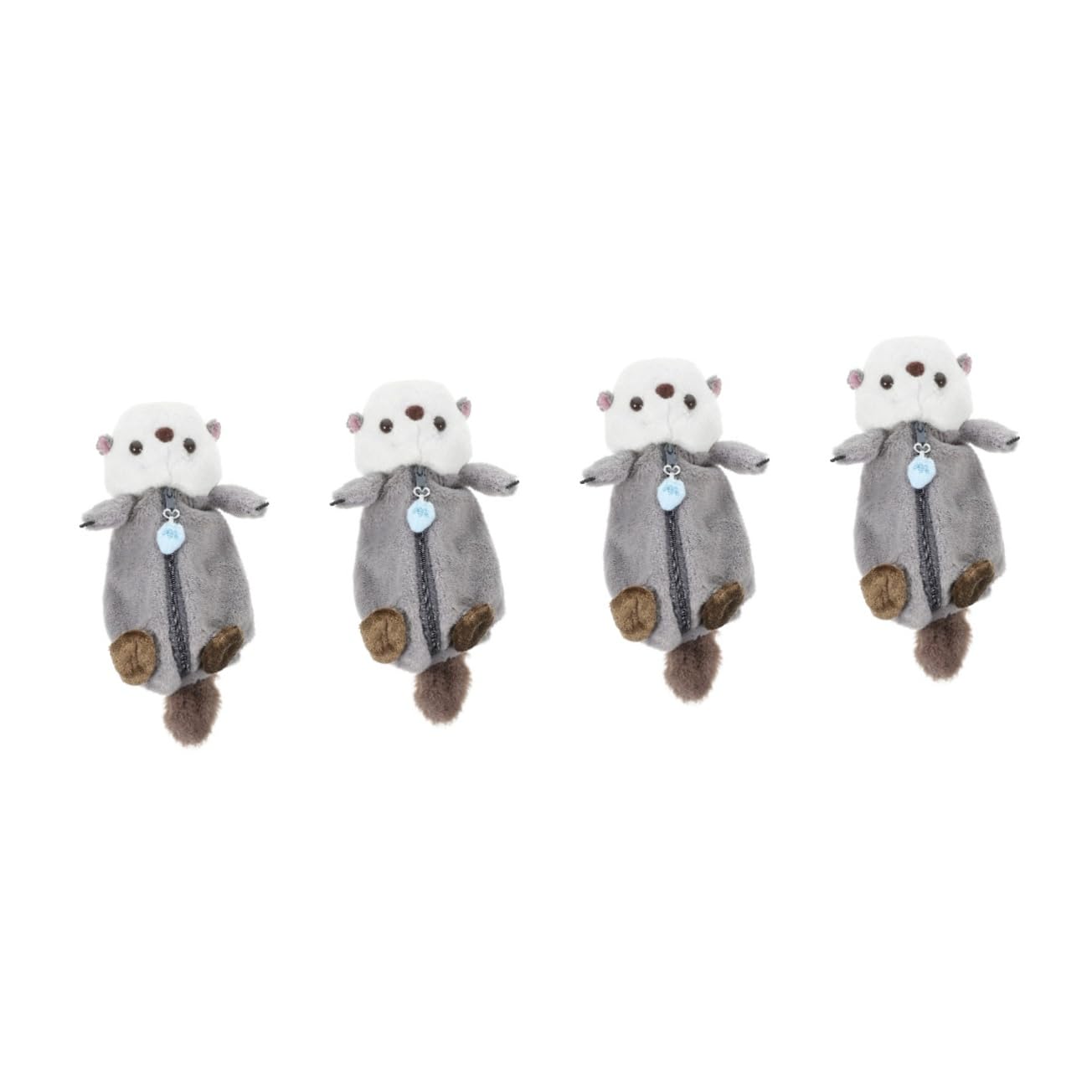 Trousse de maquillage mignonne Operitacx pour sac à main | Organisateur de stylos voyage peluche
