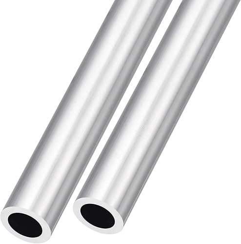 Miniatura 17 de METALLIXITY Tubo de aluminio 6063 (0.236 in de diámetro exterior x 0.118 in de diámetro interior x 11.811 in de largo), 2 piezas, tubo redondo