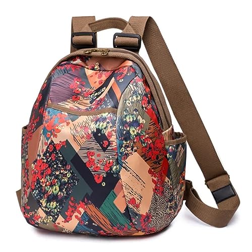 TYPIFY® Multi-Purpose Floral Printed Women Backpack : Latest Luxury Printed Shoulder Leisure Travel Bag student college girls school Bag