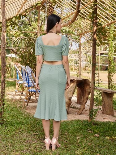 Image of PURVAJA Women's Midi Co-ords (Jemi-021-023)