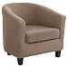 SearchI Fundas de Sillón Chesterfield Elasticás con Funda Cojín Independiente,Jacquard Funda de Butaca Estampada,Fácil de Instalar y de Limpiar,Cubierta Protector de Sillón 1 Plaza para Salon,Camello