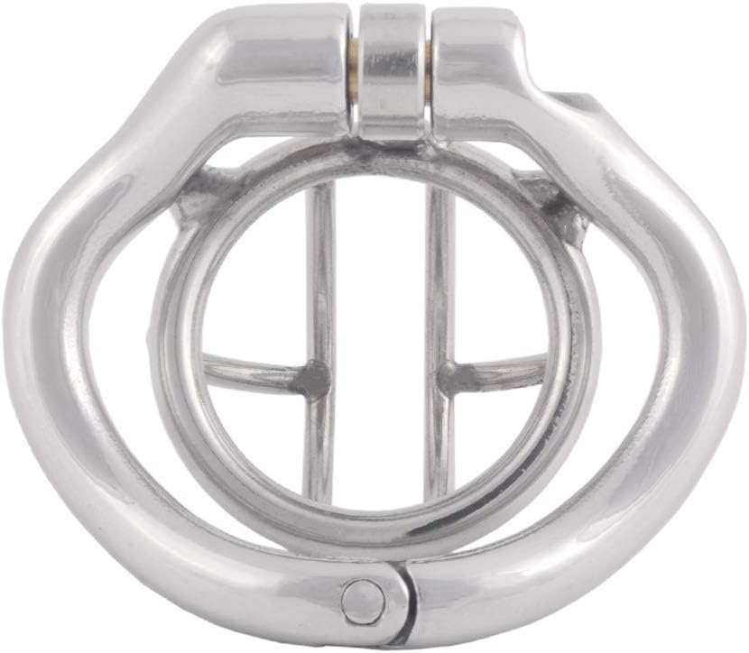 TERNENCE Small Male Chastity Device Stainless Steel Ergonomic Design Male Cock Cage K036 (36mm/ XS Size)