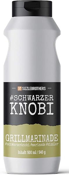 Grillmarinade der SizzleBrothers | 500ml #PremiumTrüffel | Flüssige Marinade für saftigeres & zarteres Fleisch im Vergleich zum BBQ Rub | Für Grillfleisch wie Steaks, Hähnchen, Pulled Pork & co. - 4
