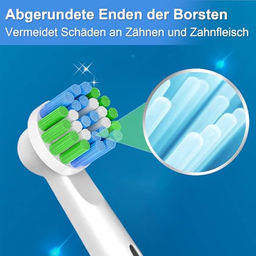 20 Stück Aufsteckbürsten Kompatibel mit Oral B Aufsteckbürsten – Ansicht 4
