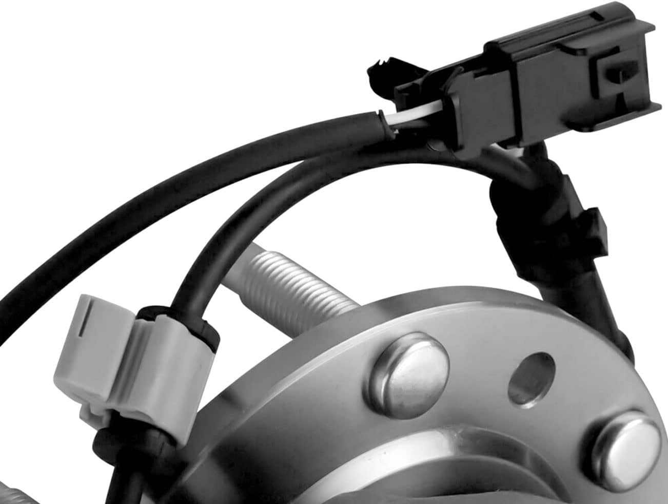 513188 Front Wheel Hub Bearing Assembly w/ABS 6 Lug Replacement for Chevy SSR Trailblazer, Buick Rainier, GMC Envoy, Isuzu Ascender, Oldsmobile Bravada, Saab 9-7X Wheel Hub