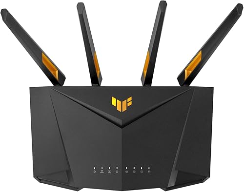 Miniatura 9 de ASUS TUF Gaming AX3000 V2 Dual Band WLAN Combinable Router (Tethering as 4G and 5G Router Replacement, WiFi 6, up to 3000 Mbps, Mobile Game Mode,