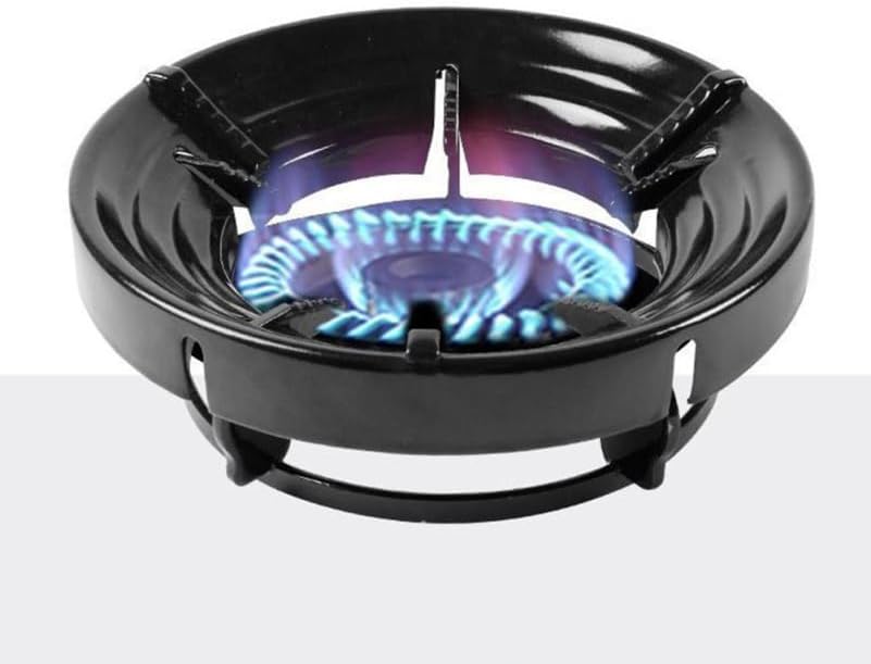 Energy-Saving Enamel Gas Stove Windshield Cover with Five Slots for Home and Outdoor Cooking - Durable and Easy to Clean image 6 of 9 B0CD9PYWFG