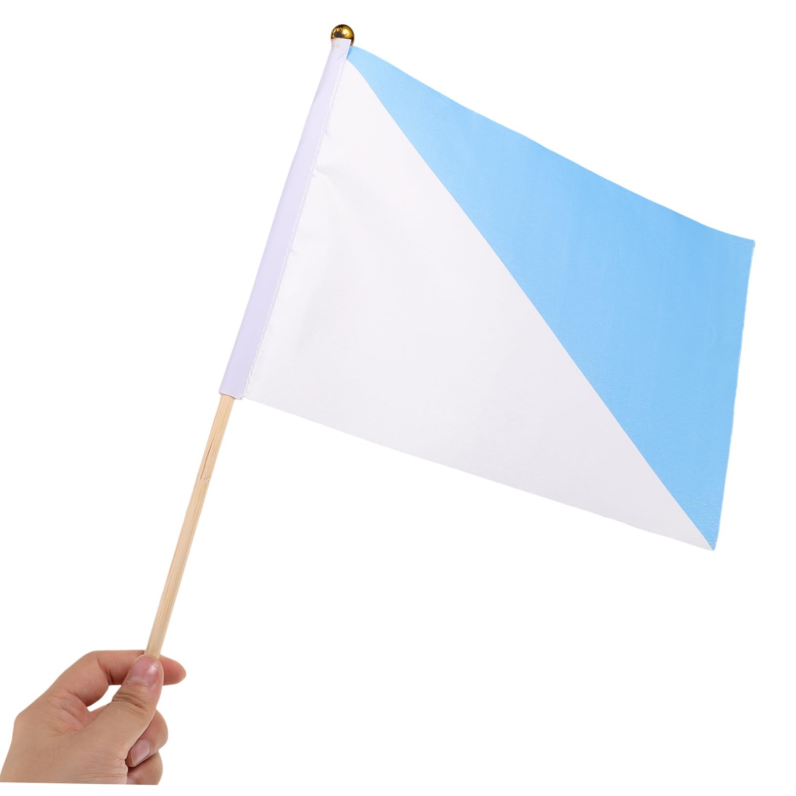 Toyvian 4 Sätze Teiliges Signalflaggen Mit Holzstangen Helle Farben Für Kommunikation Und Tragbar Für Ausbildung Und Koordination 6 Stück * 4