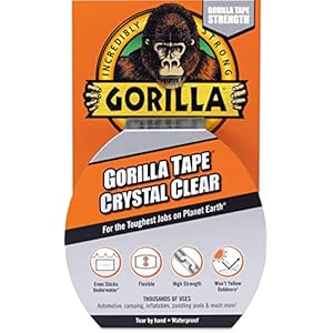 Gorilla Tape Crystal Clear 8.2m