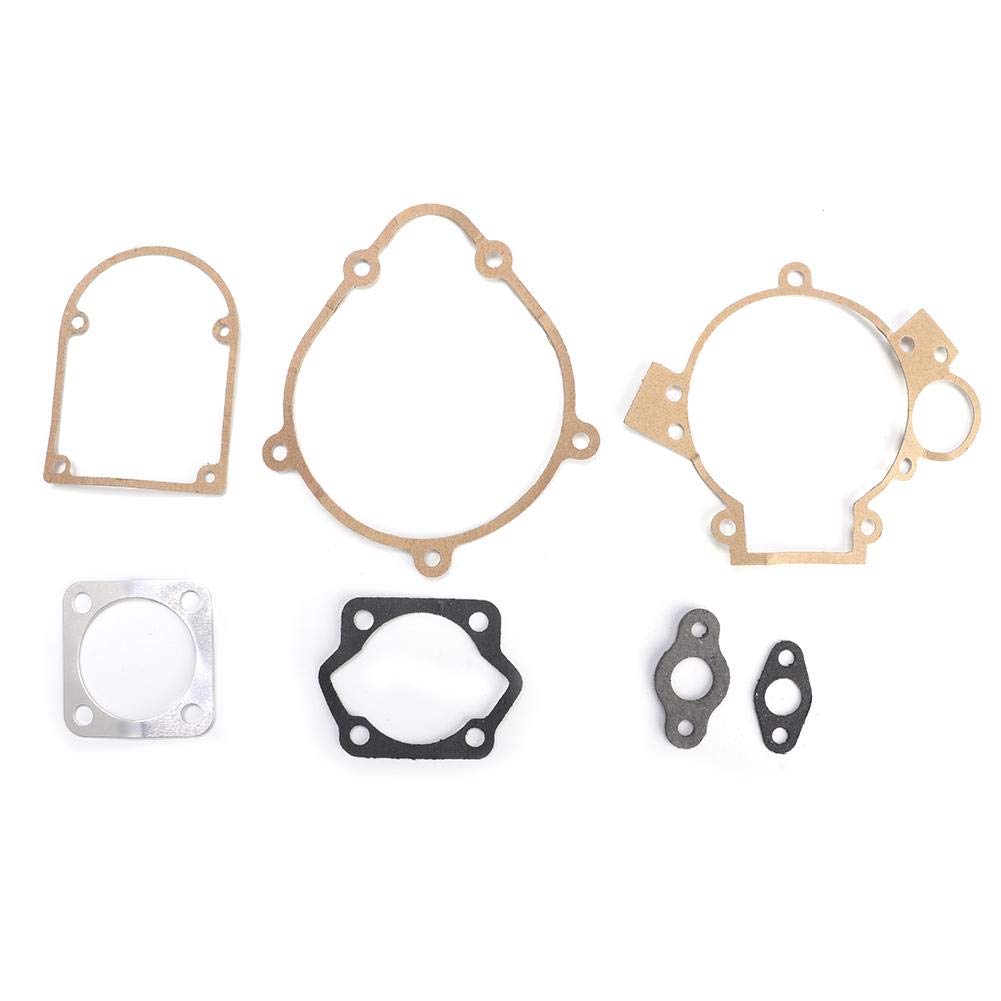 Kit Joint Culasse Pour Moteur 2 Temps 66cc 80cc - 6 Pièces (3 Aluminium, 3 Papier) - Vélo Motorisé