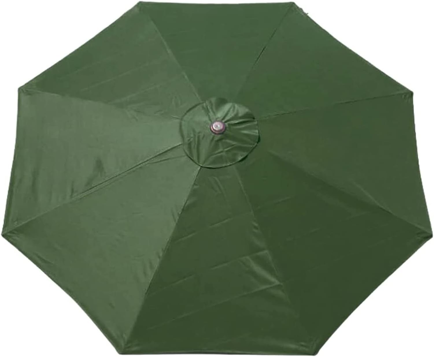umbrella canopy WERTSWF 10ft Replacement Umbrella Canopy, Cantilever Parasol Top Fabric Cover Sunshade Cloth fit 8 Ribs Offset Hanging Umbrella Umbrella cloth only (Color : Green)