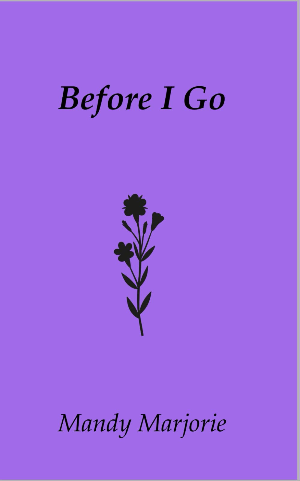 Before I Go