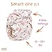Cloth Diaper – Smart Bottoms Smart One 3.1 – All-in-One – 100% Organic Cotton Interior – 10-35lbs … (Sprinkles)