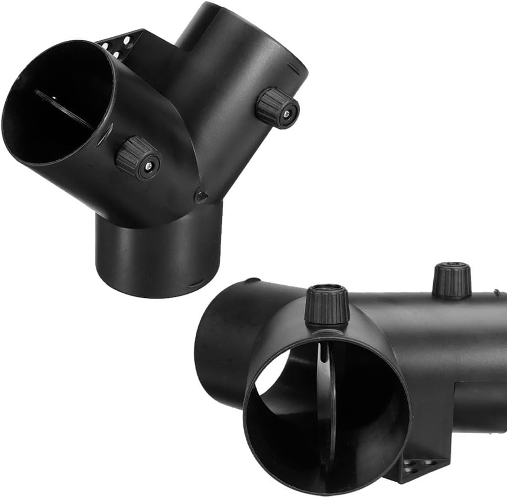 Adjustable Heater Vent Ducting Branch Splitter - 60mm & 75mm Y-T Connector for Car Exhaust Pipe Outlet-1pc(Y 75mm)