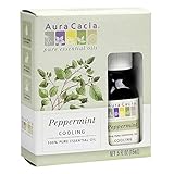 Aura Cacia Essential Oil, Peppermint, 0.5 Ounce