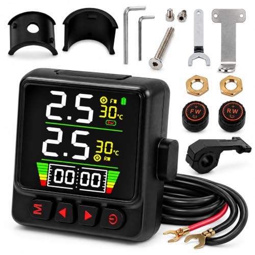 QPKING Wireless Motorcycle TPMS