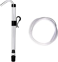 Vista 1 de FastRack Mini, abrazadera de sifón automático y manguera de 6 pies, 38 ", transparente