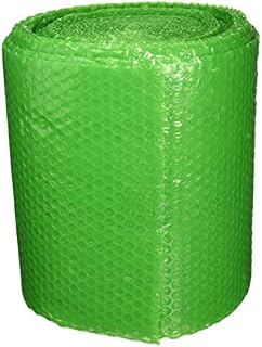 Green Bubble Roll Small 3/16" Wrap x 12" Wide (60-Feet)