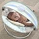 Ingenuity, InLighten Babywippe Babyschaukel mit Lichtern, Kitt Bunny, Spielzeugleiste, Vibrationen, Geräuschen, Tummy Time Kissenmatte, bis zu 20 lbs, Neugeborenes+