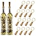 Produktbild E-Senior Flaschenbeleuchtung, Flaschenlichterkette Korken, 2M 20LED Flaschenlicht, Mini Lichterkette mit Batterie für Flasche DIY, Drinnen/Draußen Deko für Party, Hochzeit(15 Stück/Warmweiß0)