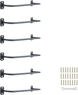 6-Rung Window Well Ladder, Heavy Duty Steel Basement Egress Ladder, Adju...