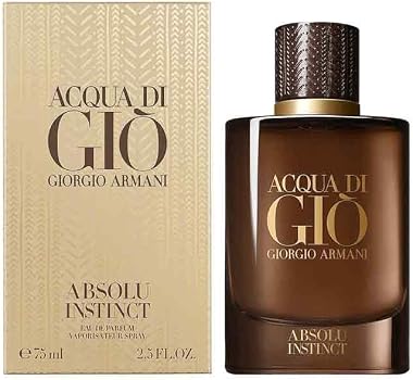Gorgio Armani Acqua Di Gio Absolu Instinct EDP, 75 ml : Amazon.com.au:  Beauty