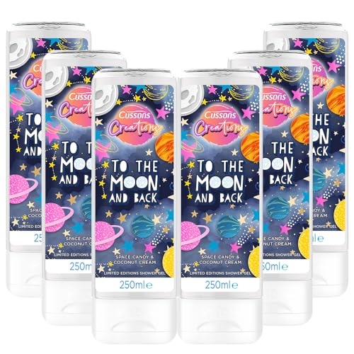 Image of Cussons Creations To The Moon And Back Body Wash 250ml, Multipack of 6