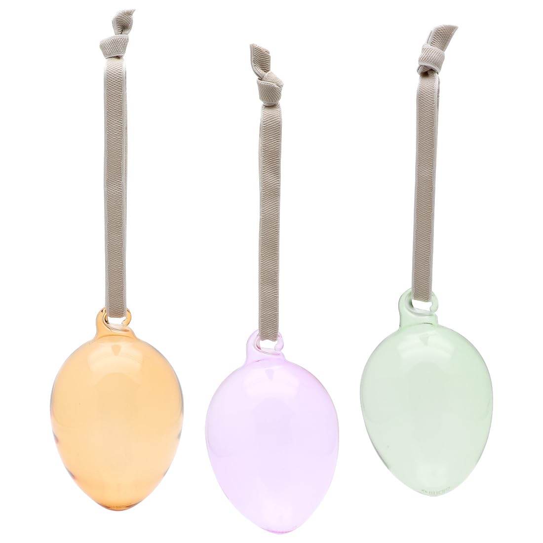 Iittala Glasei Set 3-Teilig Frühlingsmix Glas Mehrfarbig, Maße. 4,8cm x 7,5cm, 1062501, Pfirsich, Lavendel, Gras
