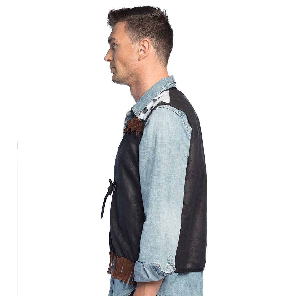 Image secondaire de Boland 54323 Gilet Western pour Adulte Marron Taille L/XL