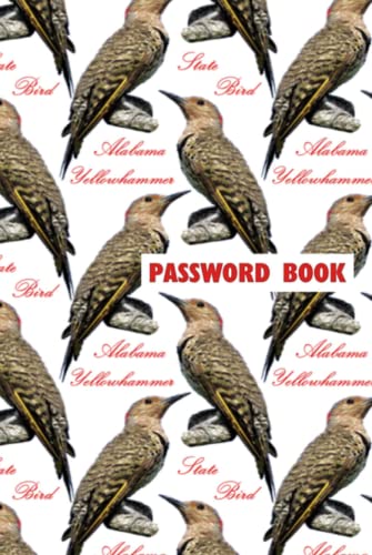 Alabama State Bird: Yellowhammer Password Book