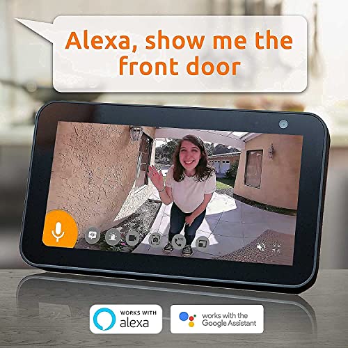 Wireless Video Doorbell Camera With 2 Chimes, 2-Way Audio, Motion Sensor, Night Vision, Alexa & Google, No Subscription Home Security Cameras #TOP4