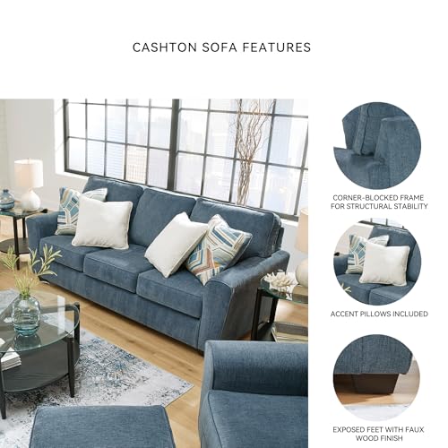 Casual Blue Sofa for Stylish Living Rooms - Image 6