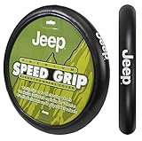 U.A.A. INC. - 006478R01 Car Truck SUV Black Grip Steering Wheel Cover - Speed for Jeep Speed Grip