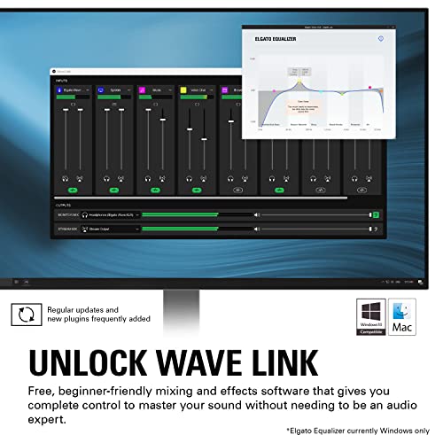 Elgato Xlr Microphone Complete Bundle - Dynamic Mic, Boom Arm (Low Profile), Xlr Cable, Usb Interface, Free Mixer Software For Streaming, Podcasts, Vocal Recording, Starter-Friendly Audio Kit, Pc/Mac #TOP4