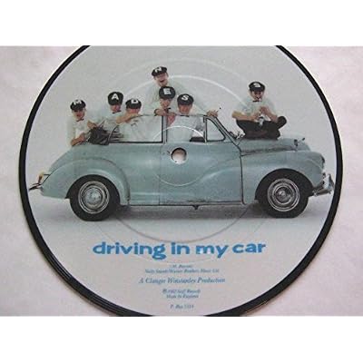 Madness Driving In My Car 7"PD Stiff PBUY153 EX1982 7" picture disc in pvc sleeve